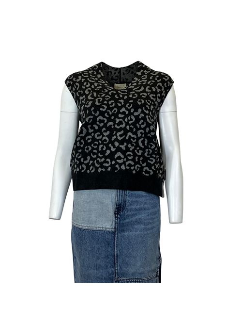 MAGLIA GILET FANTASIA ALESSIA SANTI a/i ALESSIA SANTI | 421SD53044WGFANTASIA